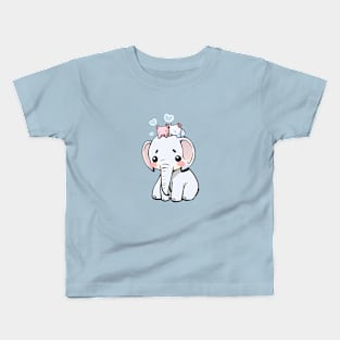 Cute Elephant Kids T-Shirt